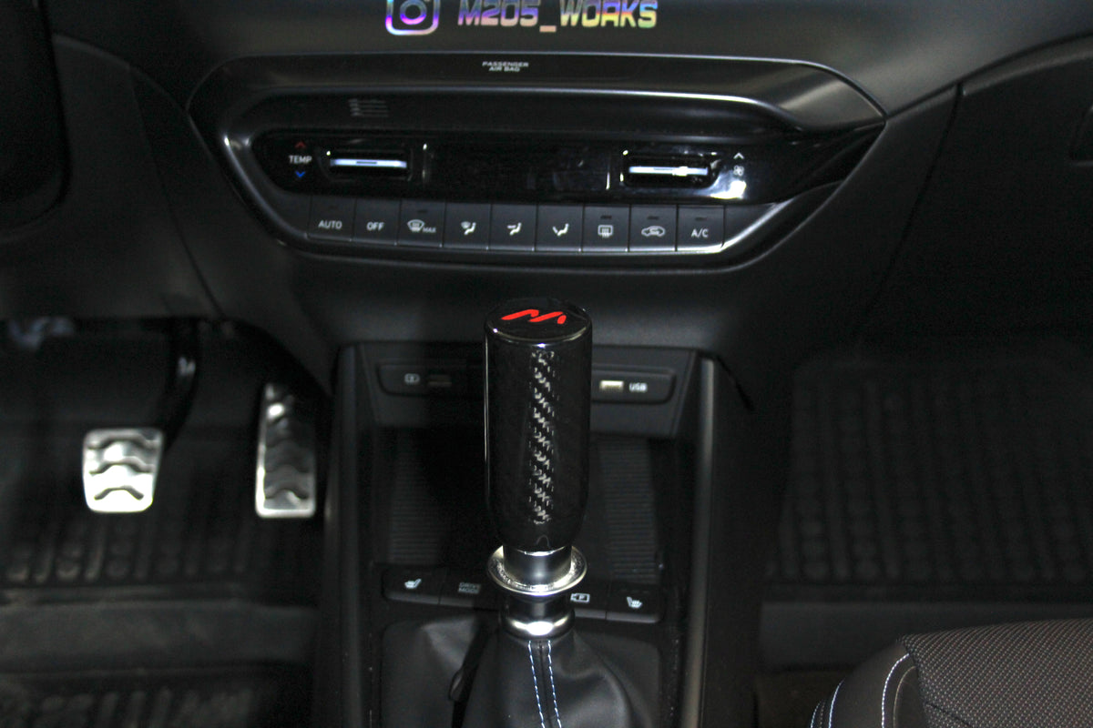 Carbon fiber gear knob - Hyundai i20N i30N